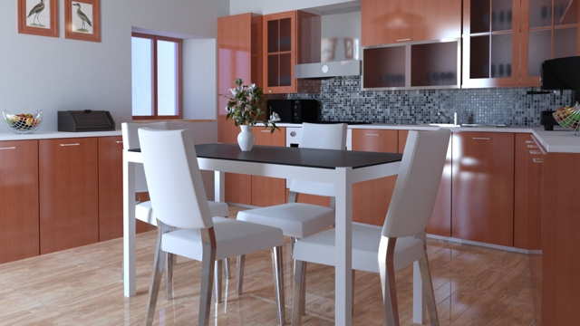 3d kitchen