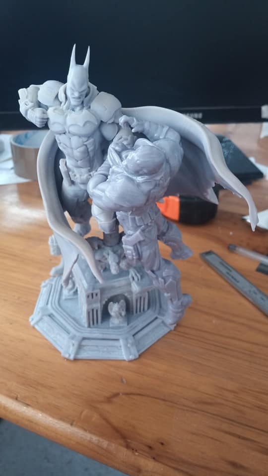 batman diorama