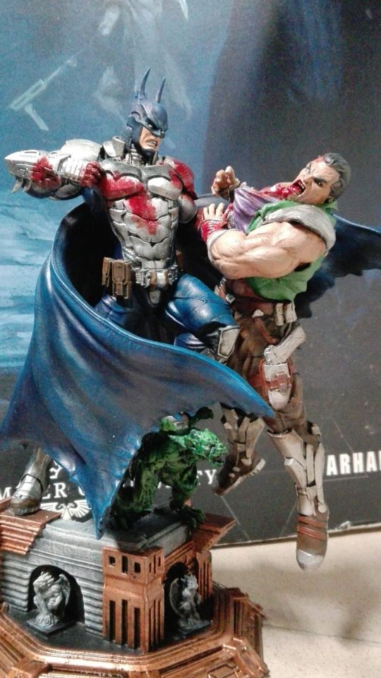 batman diorama