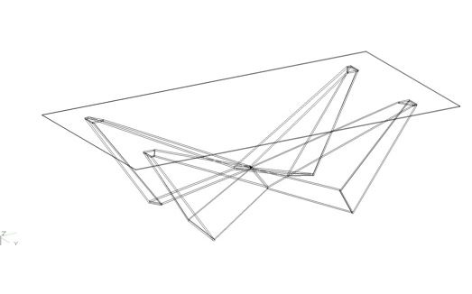 progettazione tavolo 3d