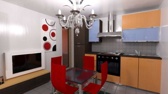 kitchen rendering