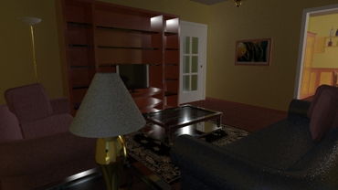 livong room rendering