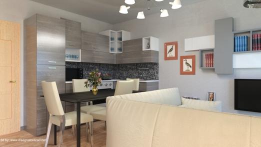 rendering interno cucina 2