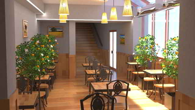 rendering pizzeria