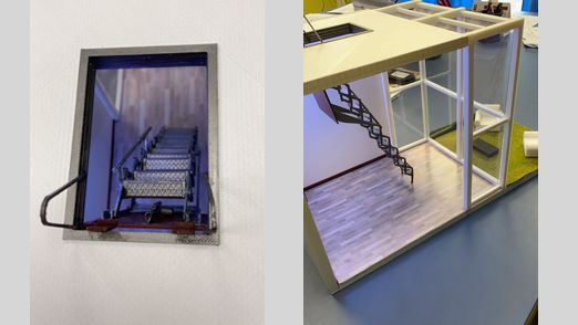 plastico di scala