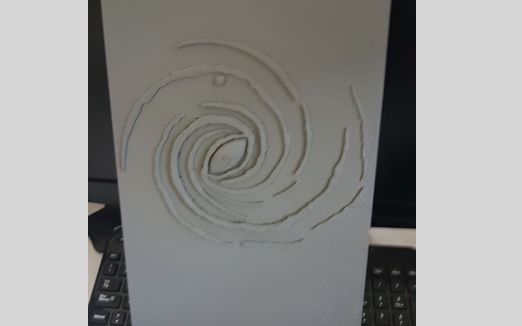 galassia 3d per non vedenti